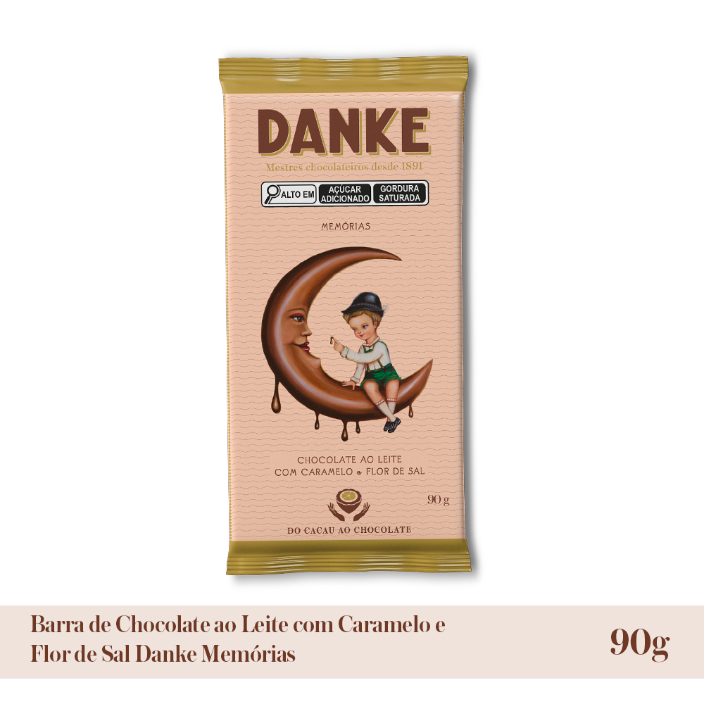 Barra Chocolate Flow Car Flor Sal 6x14x90g Dk