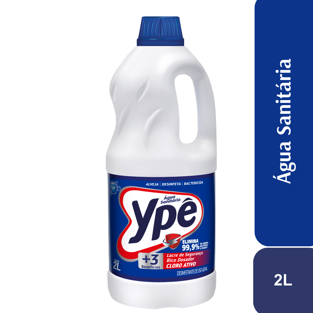 Água Sanitária Ypê Pro Fr 2l Pet