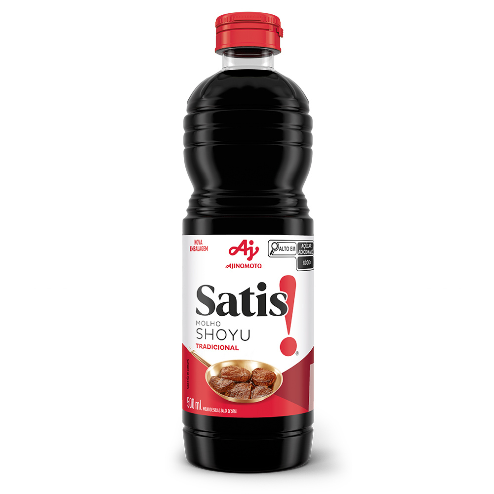 Molho Shoyu Satis!® Tradicional 500ML