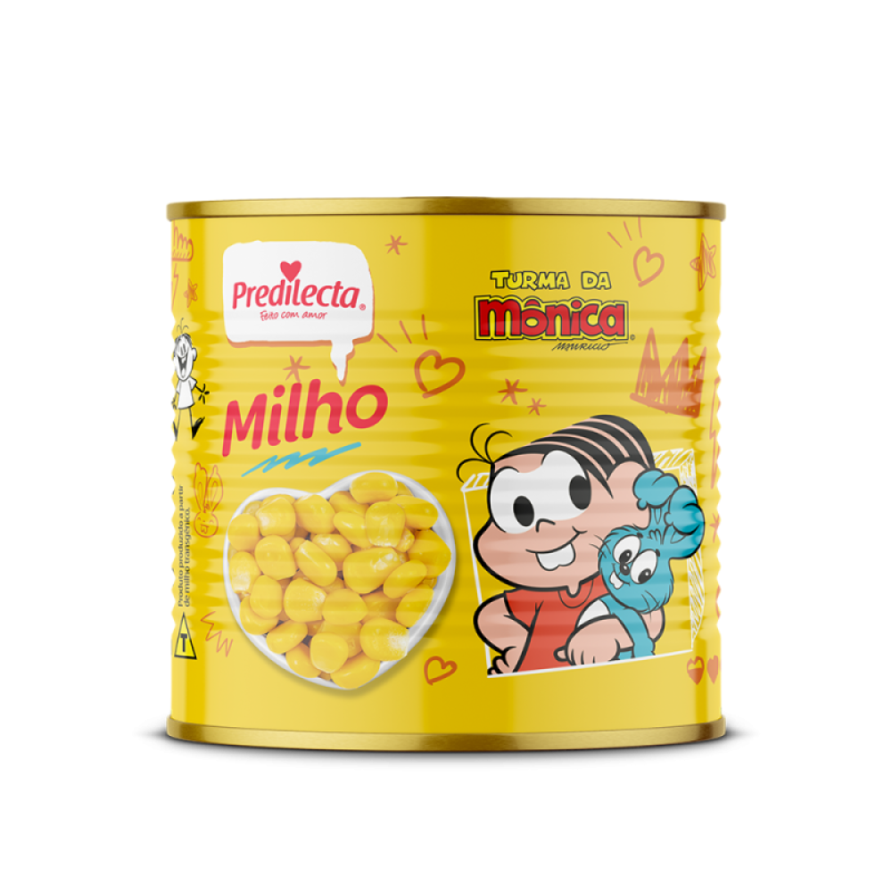 Milho Verde Lata Turma da Mônica 24X140G Predilecta