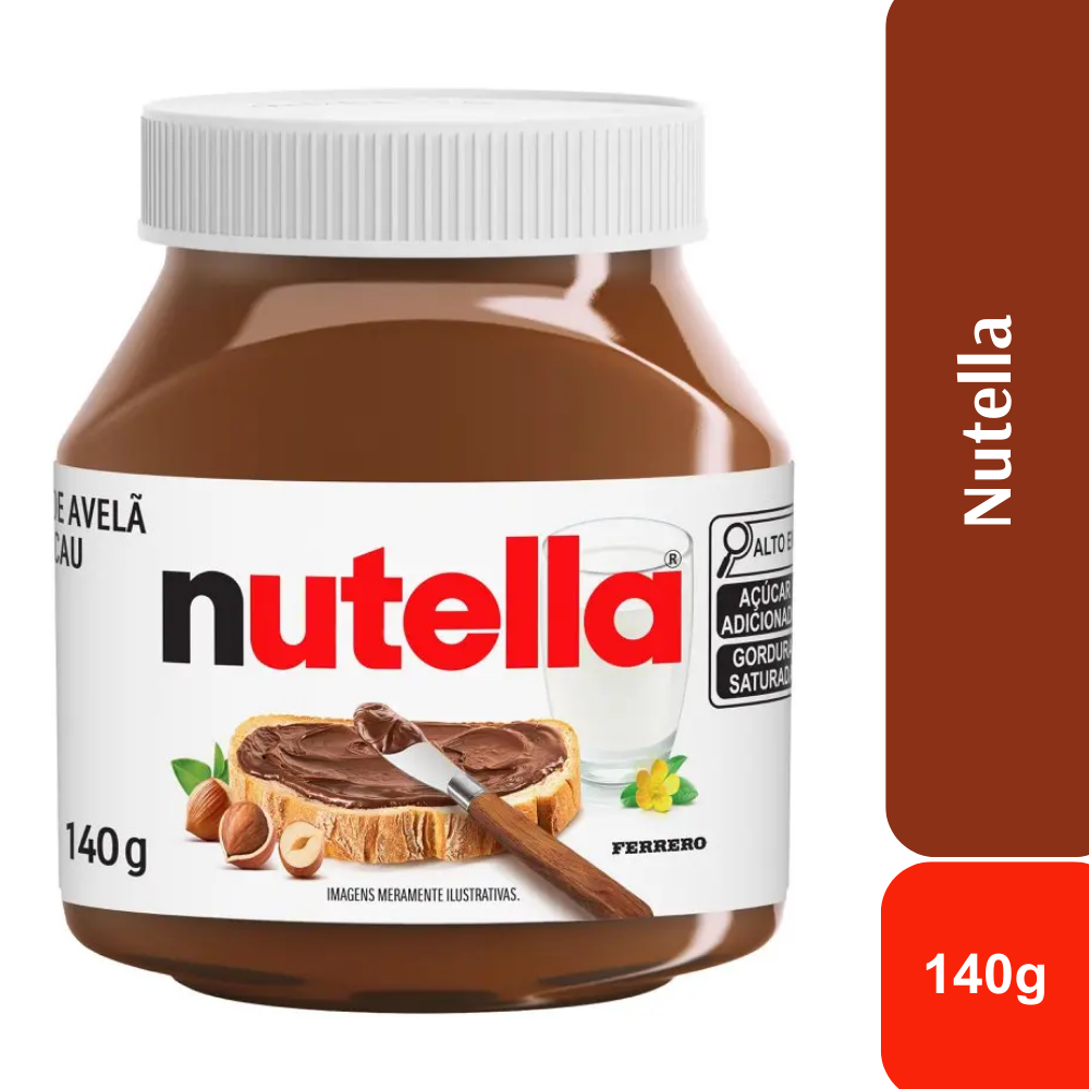 Nutella Creme de Avelã com Cacau 140g 1 Unidade
