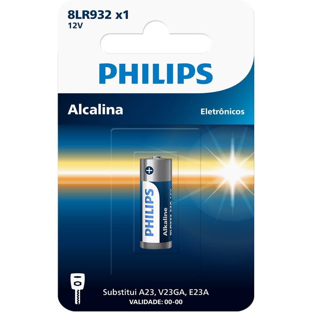 Bateria Philips Alcalinha 12V 8Lr932/59