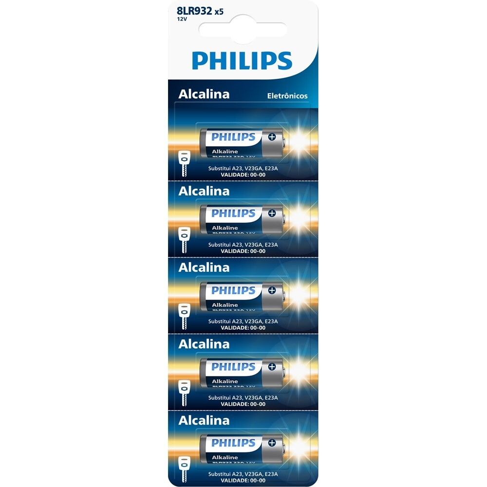 Bateria Philips Alcalinha 12V 8Lr932P5B/59