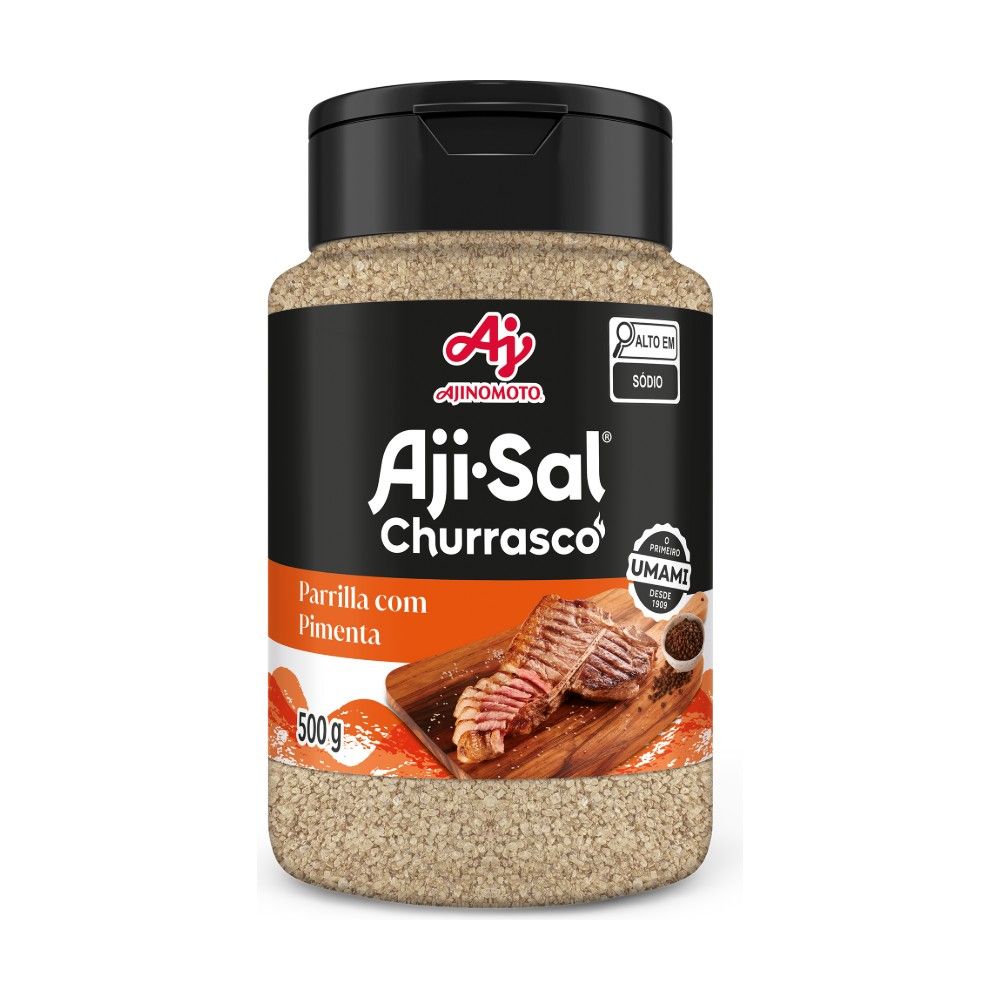 Aji-Sal® Parrilla para Churrasco com Pimenta 500g