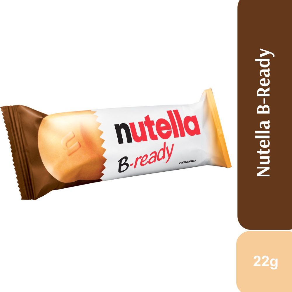 Nutella B-Ready Wafer Recheado 22g 1 Unidade