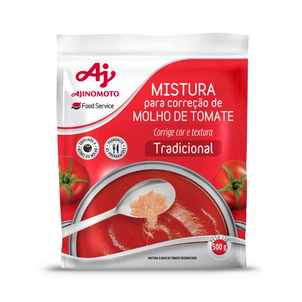 Mistura Para Correção De Molho De Tomate - Versão Tradicional 500G