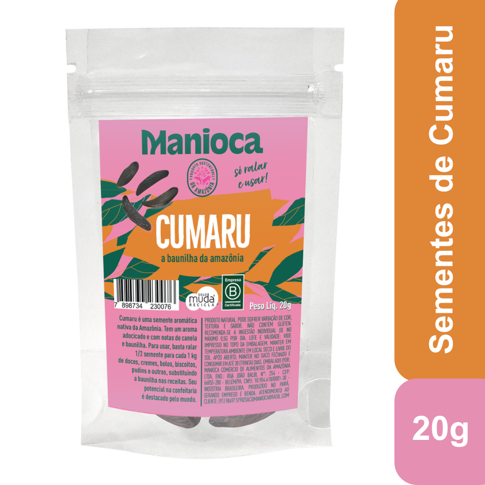 Cumaru em Semente Manioca 20g