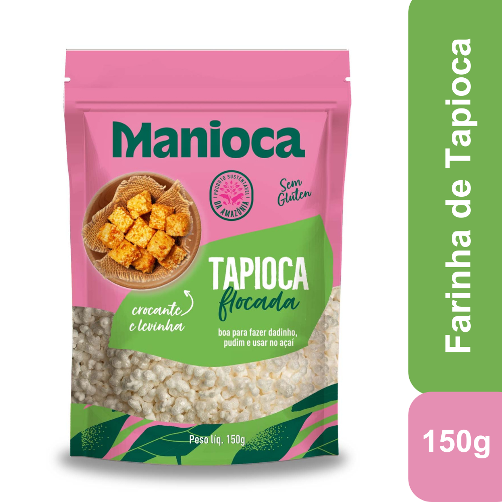 Farinha de Tapioca Flocada Manioca 150g