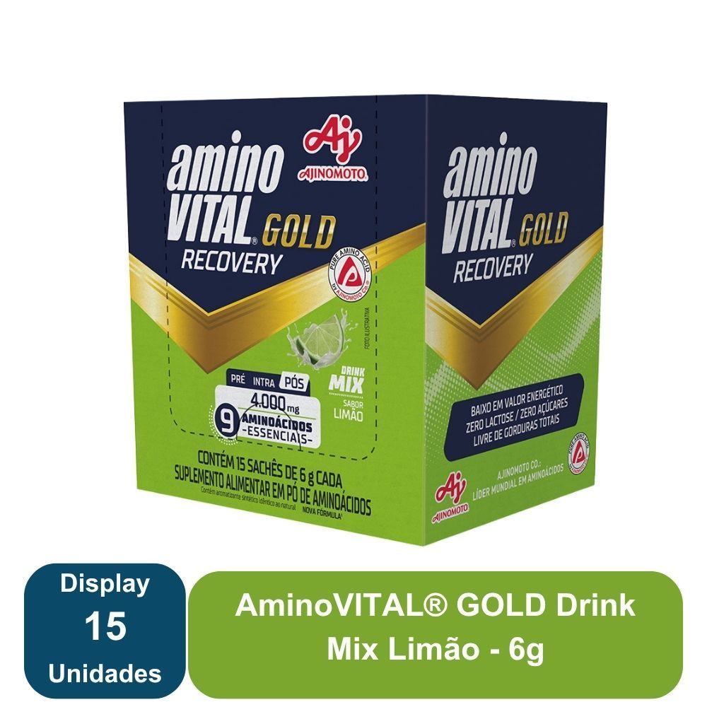 aminoVITAL® GOLD Drink Mix Limão - Ajinomoto