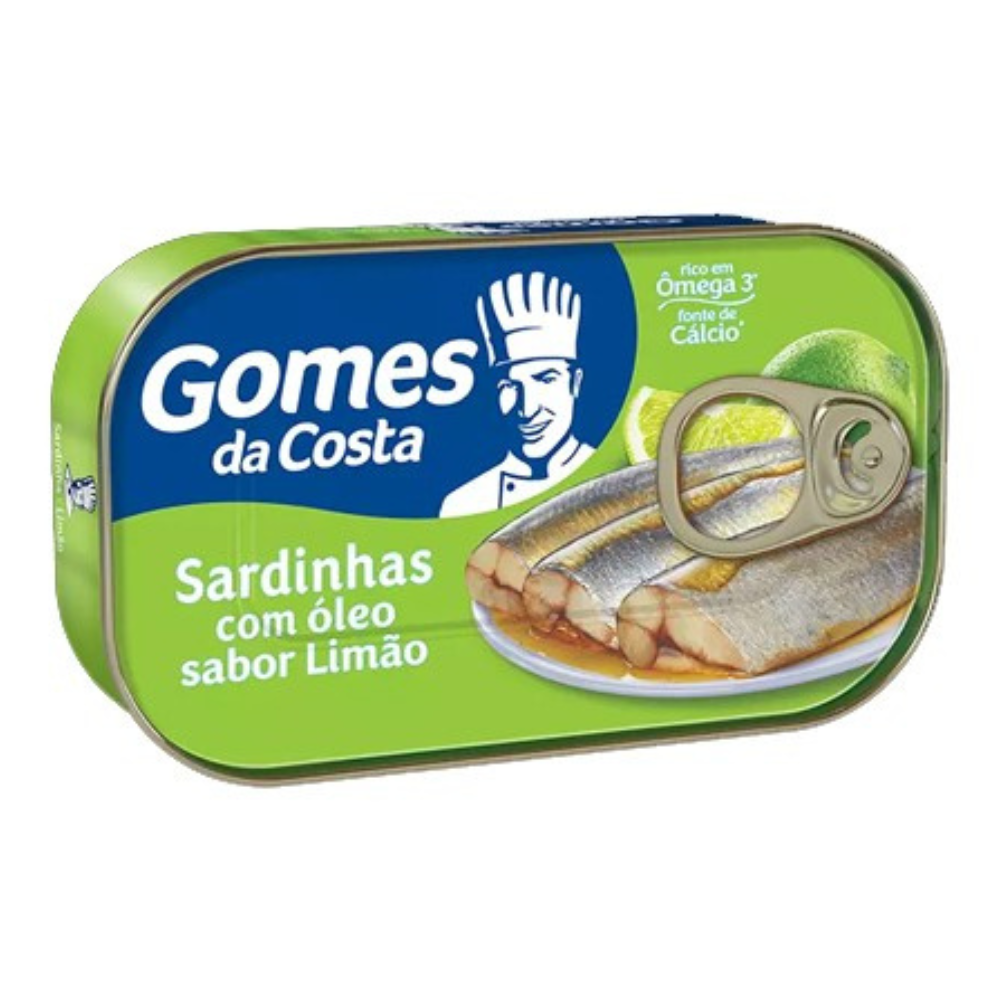 Sardinha Sabor Limão 125g