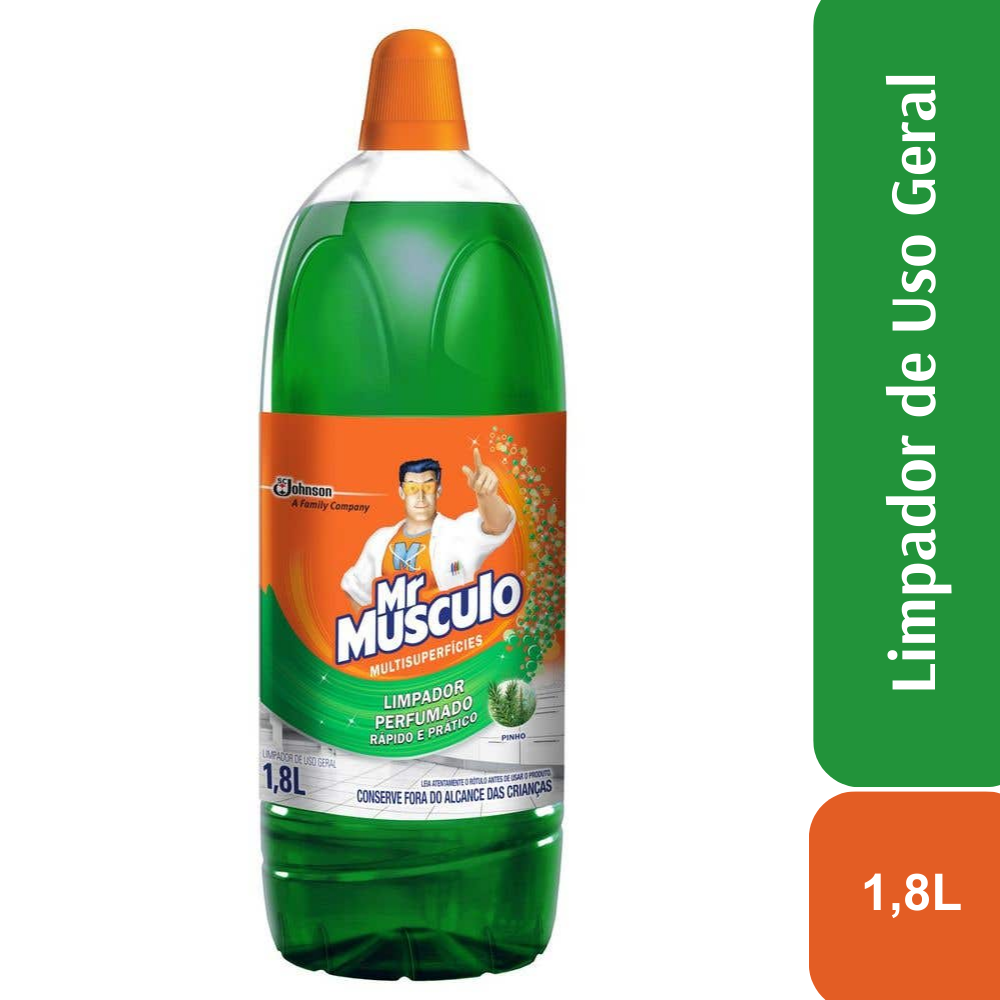 Limpador Mr Músculo Pisos Pinho 1,8L