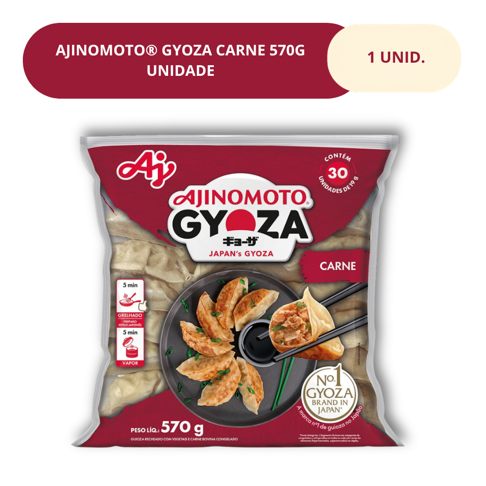 Gyoza de Carne Ajinomoto 570g