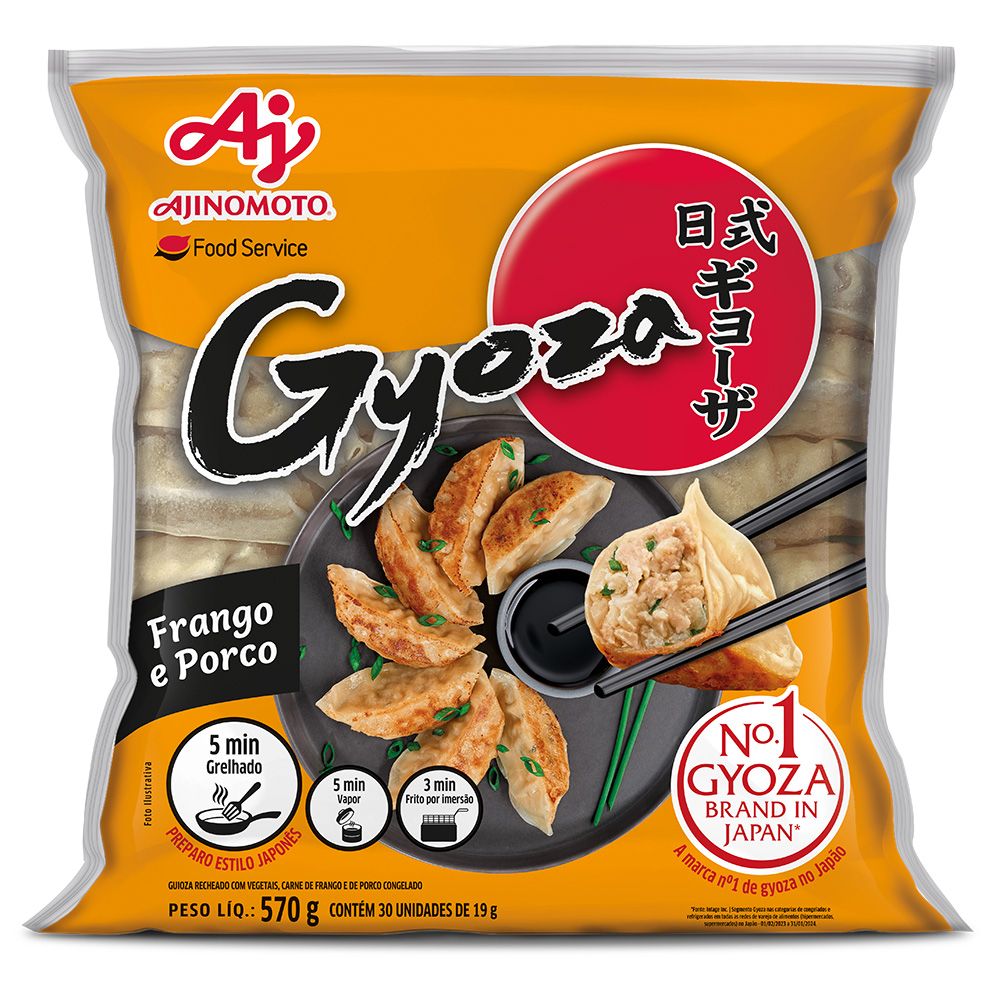 Gyoza de Frango & Porco Ajinomoto 570g