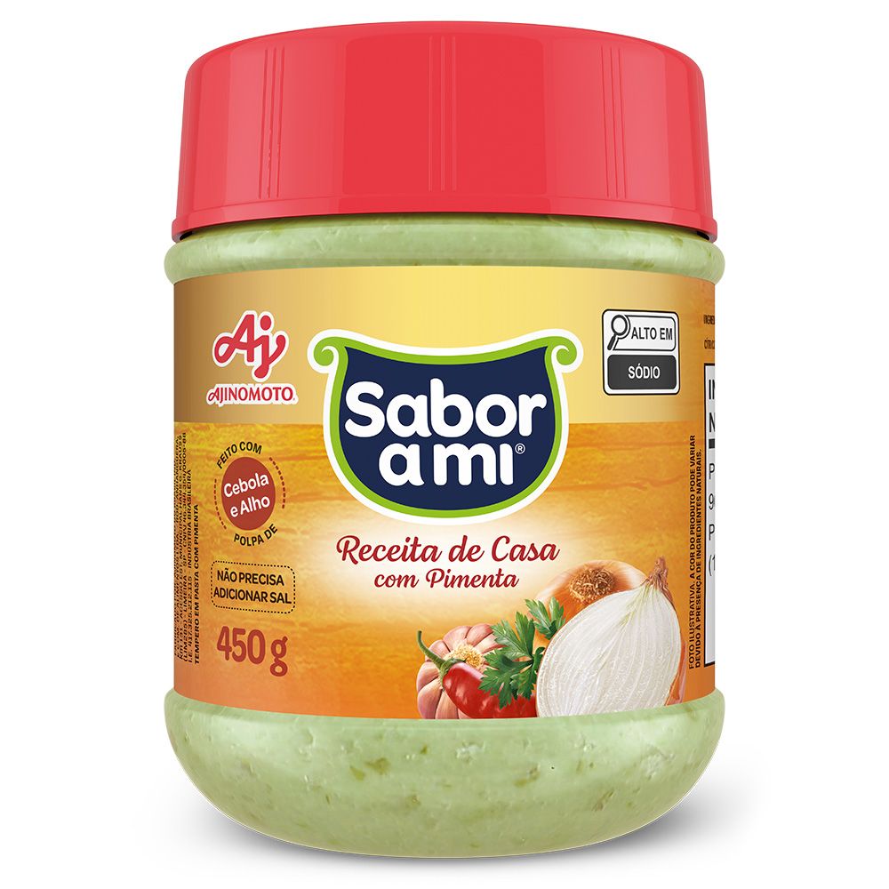 Sabor A Mi® Receita De Casa Com Pimenta 450g