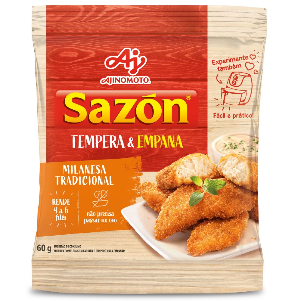 Sazón® Tempera E Empana Milanesa Sabor Tradicional 60G