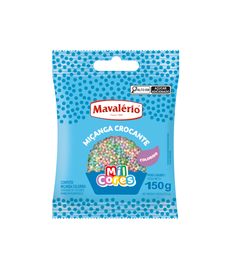 Micanga colorida baby 150g