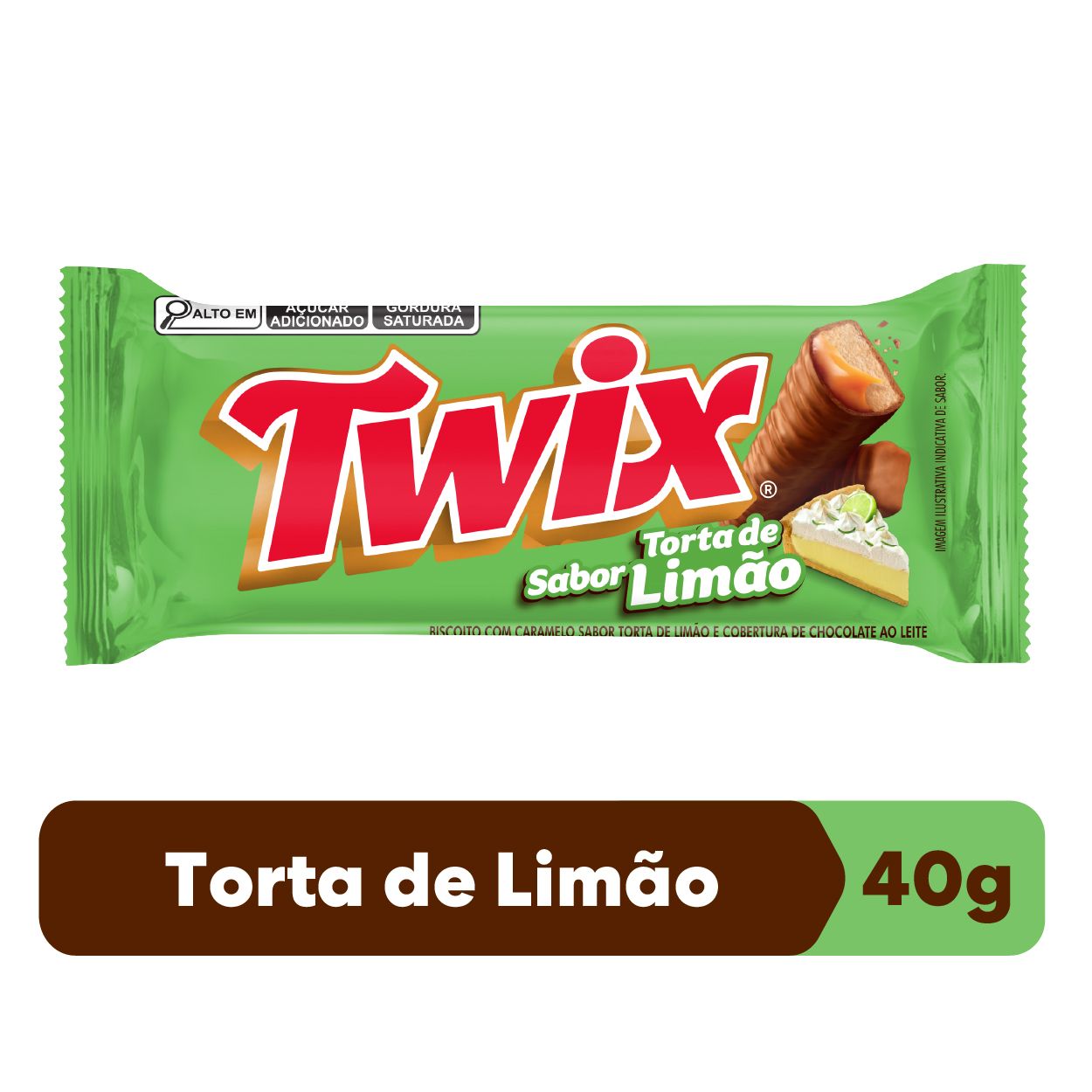 Chocolate Twix Torta de Limão 40g