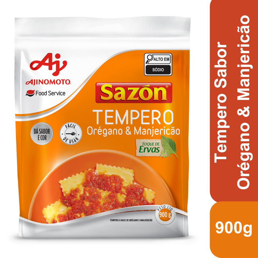 Tempero Em Pó Sazón® Profissional Orégano & Manjericão900G