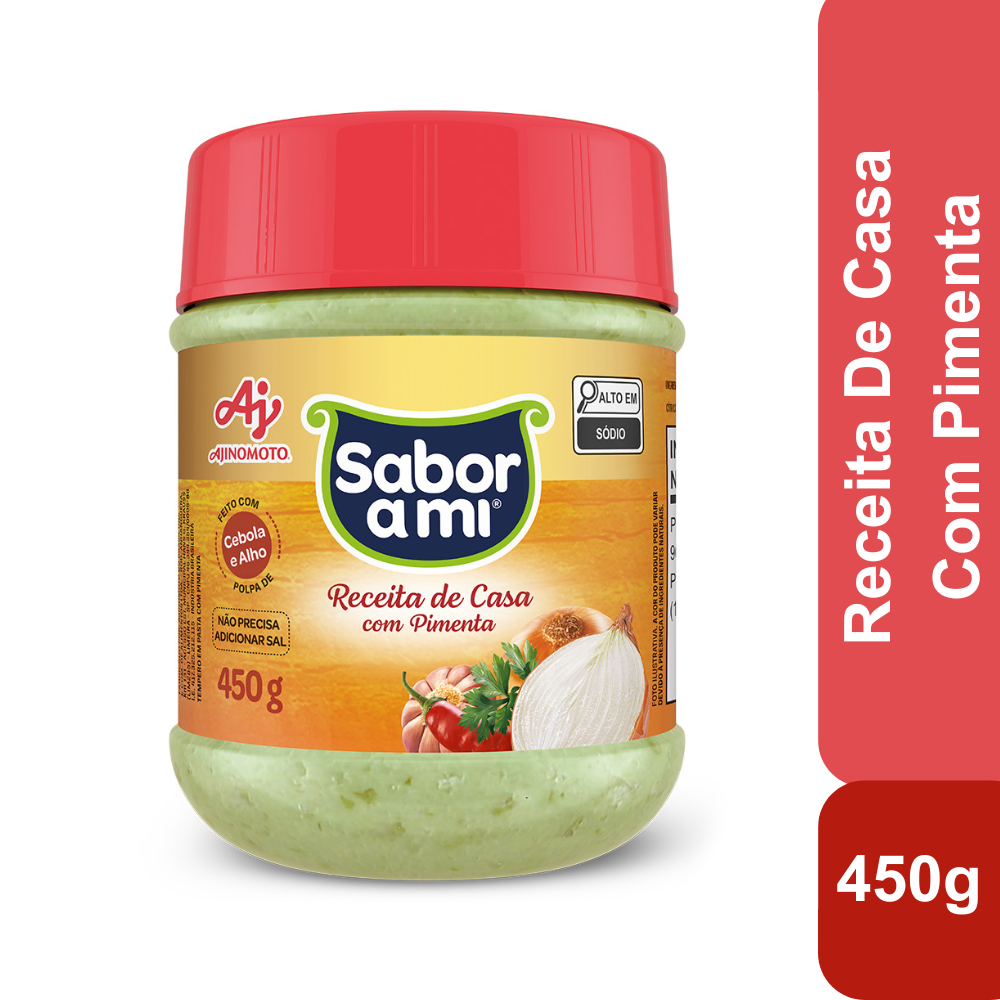 Sabor A Mi® Receita De Casa Com Pimenta 450g