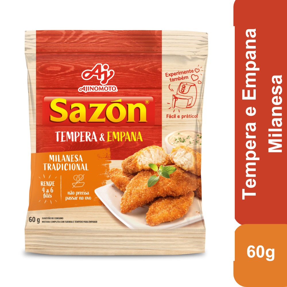 Sazón® Tempera E Empana Milanesa Sabor Tradicional 60G
