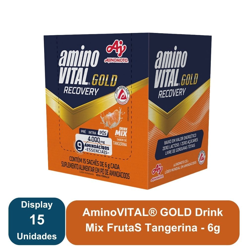 aminoVITAL® GOLD Drink Mix Tangerina - Ajinomoto