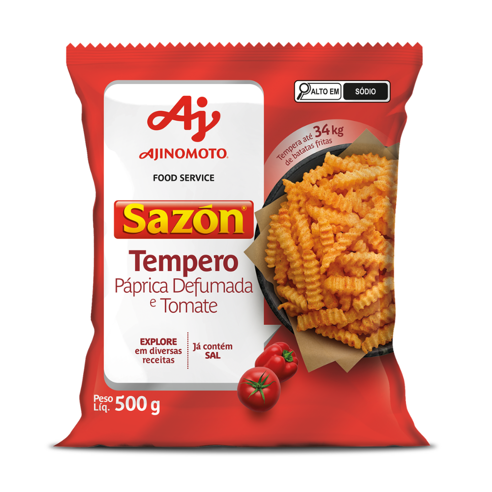 Tempero Sazón® Profissional Páprica Defumada e Tomate