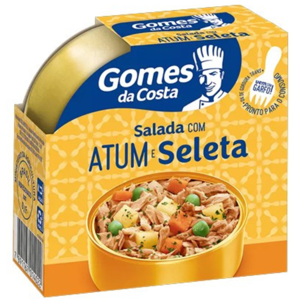 Salada com Atum, Batata, Ervilha e Cenoura 150g